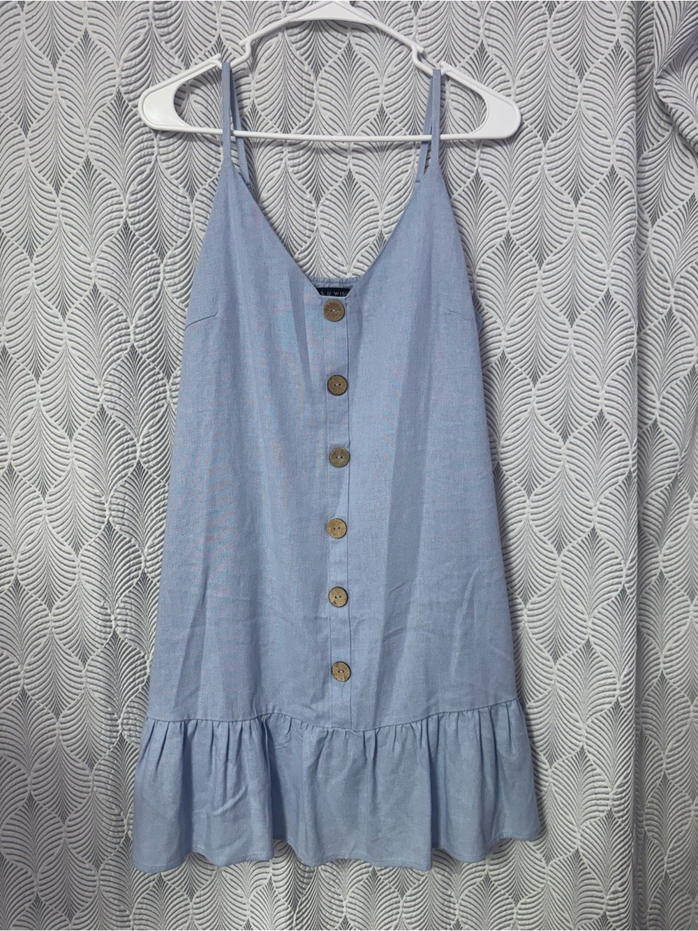 Light blue medium dress